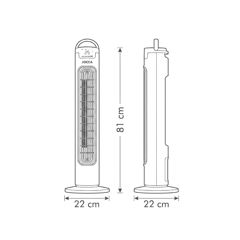 Stupni ventilator JOCCA - slika 12