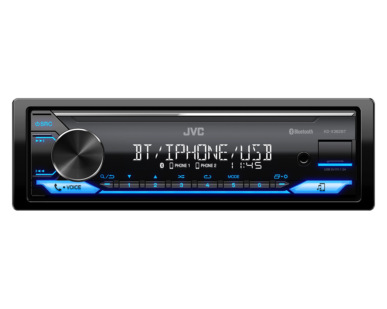 Auto radio player JVC KD-X382BT