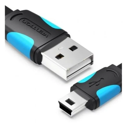 Kabal USB-A na Mini USB B 15W VENTION 1.5m crni