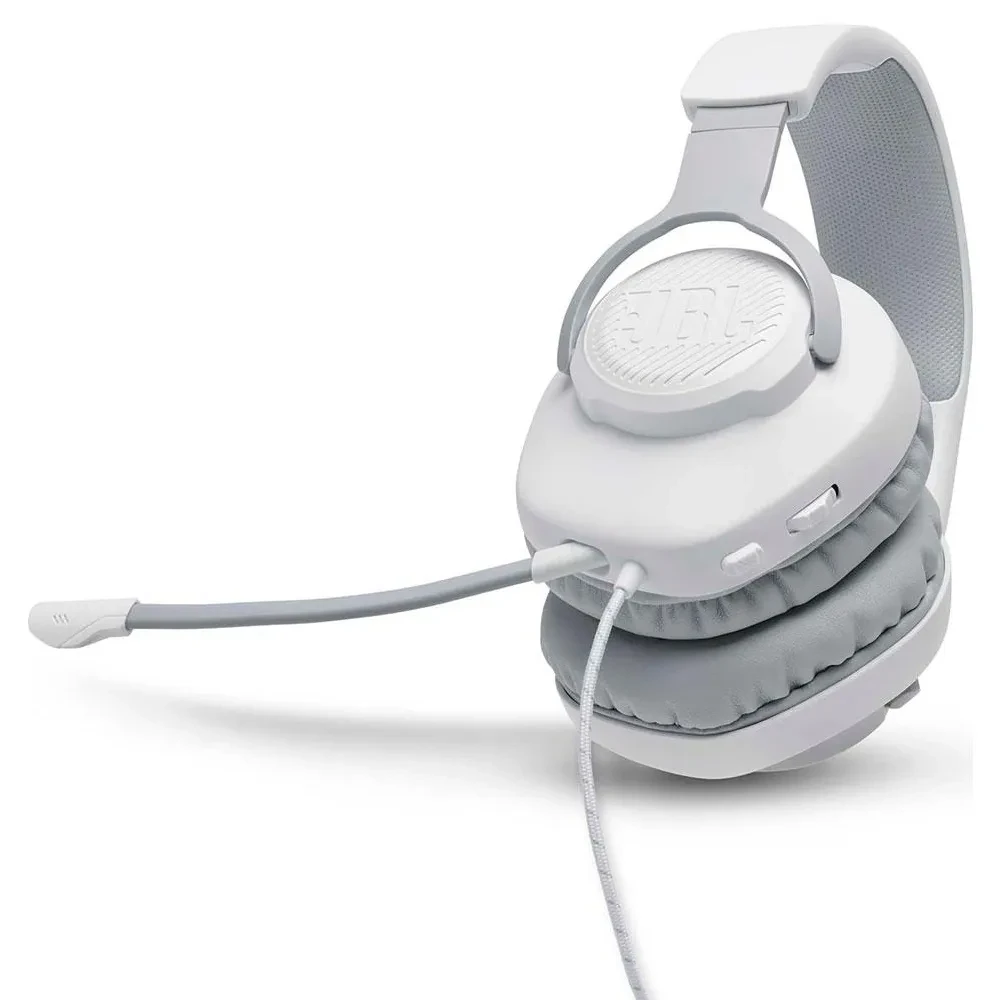 Slušalice sa mikrofonom  JBL QUANTUM 100 bijele