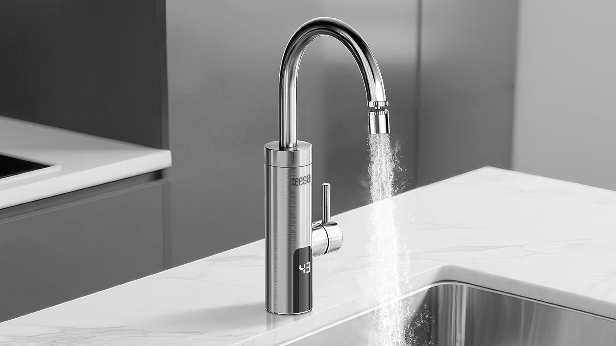 Električna česma sa protočnim bojleromTEESA TSA4106