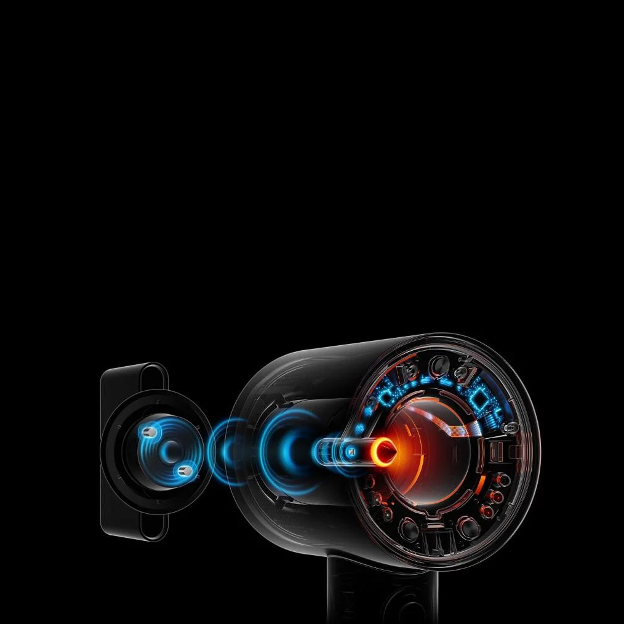 Fen za kosu DYSON Supersonic Nural HD16 Ceramic Apricot/Topaz Straight+Wavy - slika 3