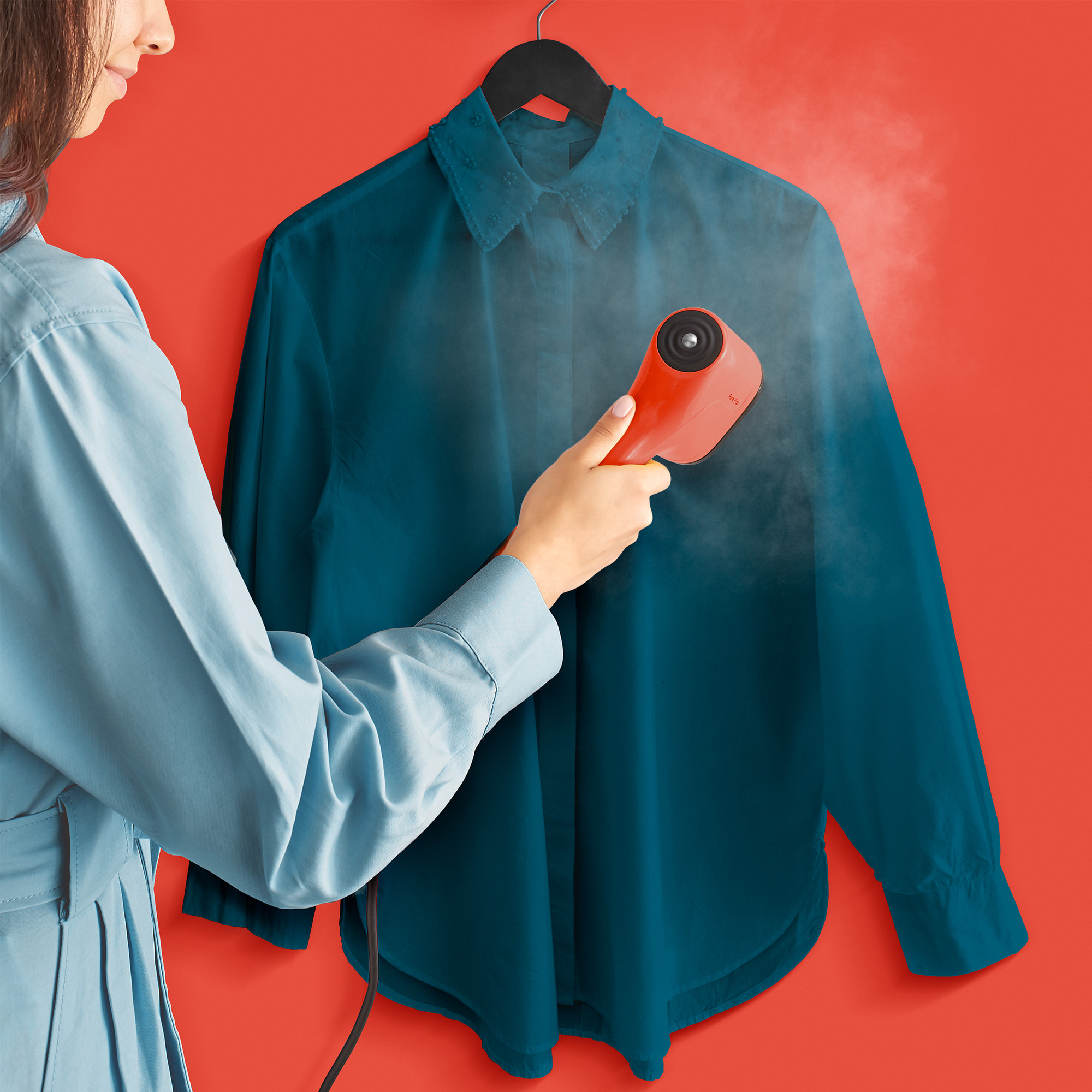 Pegla za vertikalno peglanje TEFAL DT2025F0 Pure pop crvena - slika 3
