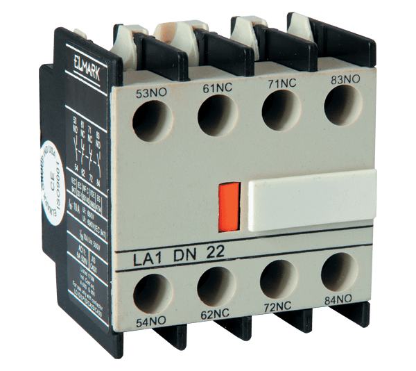 Pomoćni kontakt za kontaktere LT1-D 6A 2NO+2NC