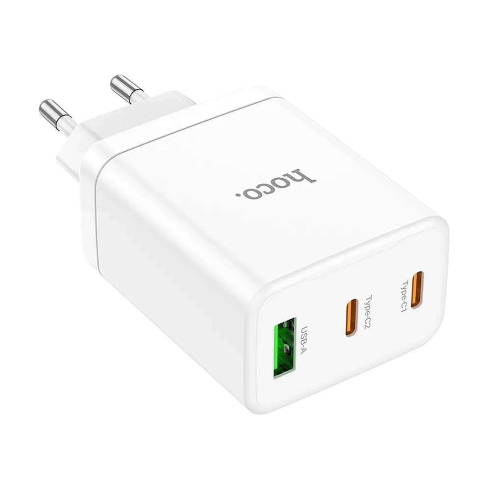 Punjač HOCO N33 2XUSB-C 1XUSB-A