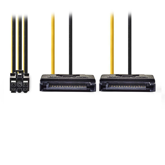 Kabal za napajanje SATA na PCI-Express 15cm CCGP74205VA015