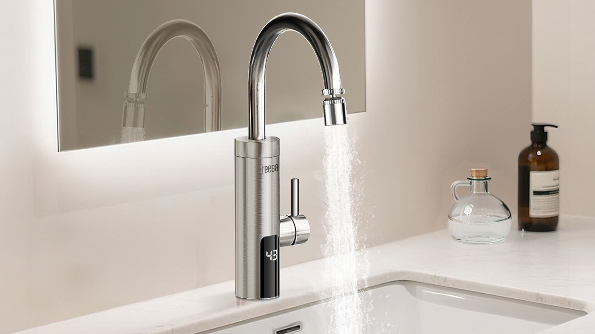 Električna česma sa protočnim bojleromTEESA TSA4106