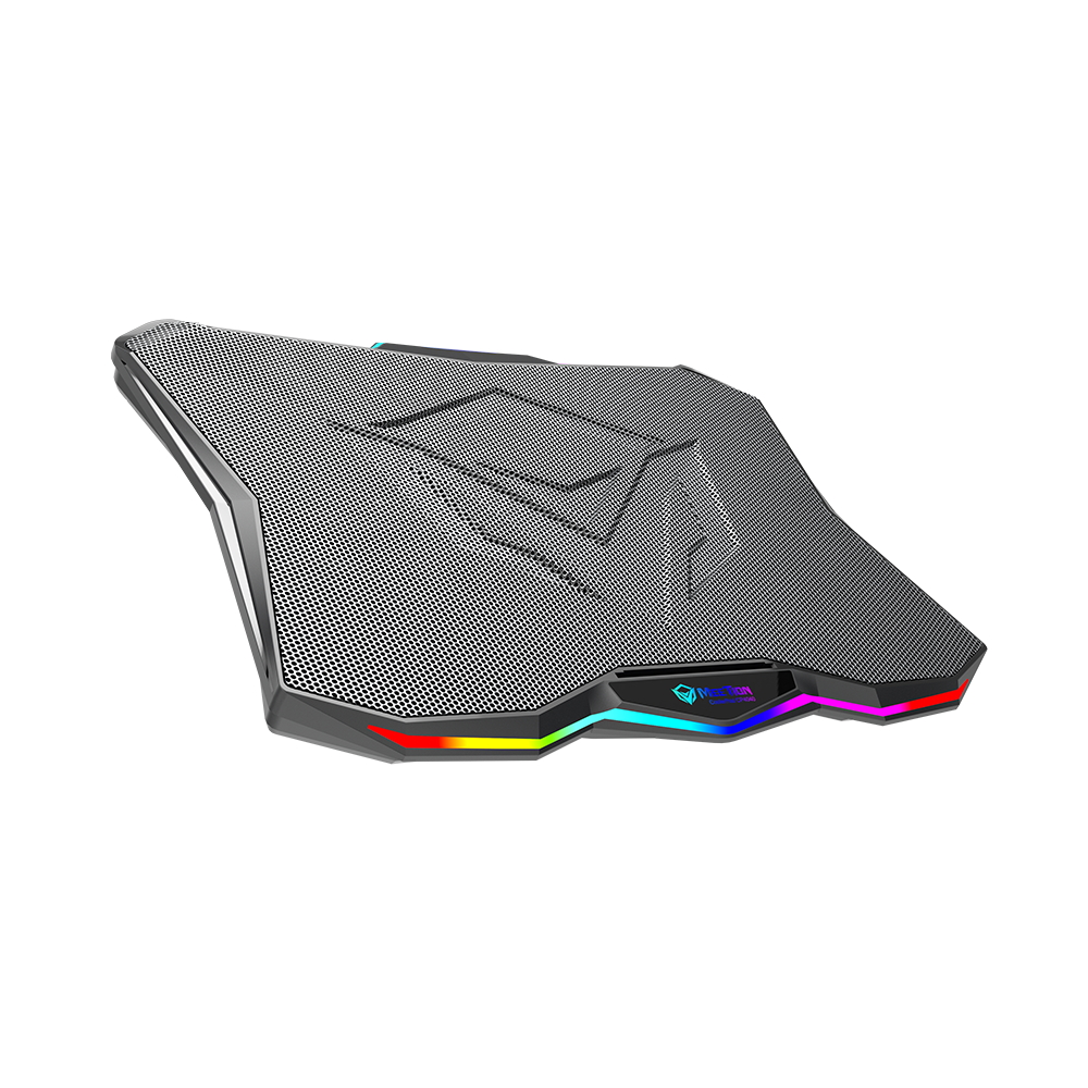 RGB rashladni stalak za laptop do 17" sa velikim ventilatorom MEETION CP4040