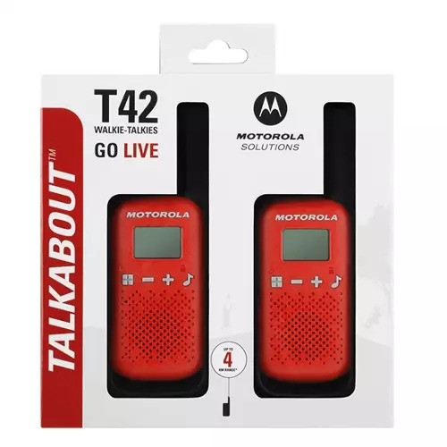 Radio stanice MOTOROLA walkie talkies T42 set 2/1