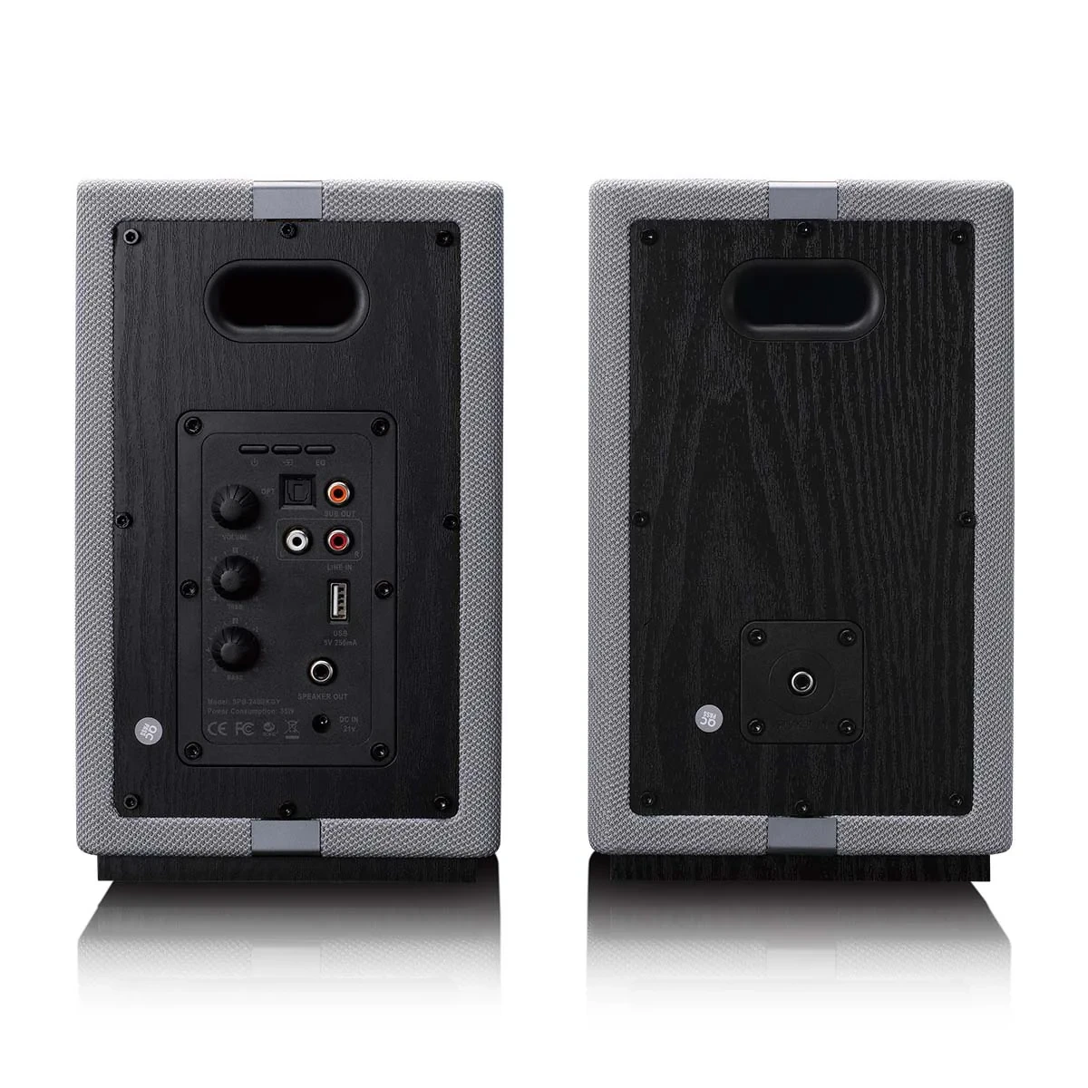 Bluetooth zvučnici HIFI stereo LENCO SPB-240BKGY