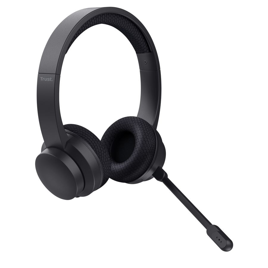 Bežične slušalice sa mikrofonom TRUST Ayda ENC crne