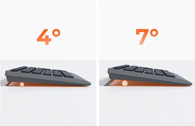 Elegantni bežični bluetotoh set tastatura + miš MEETION C2000