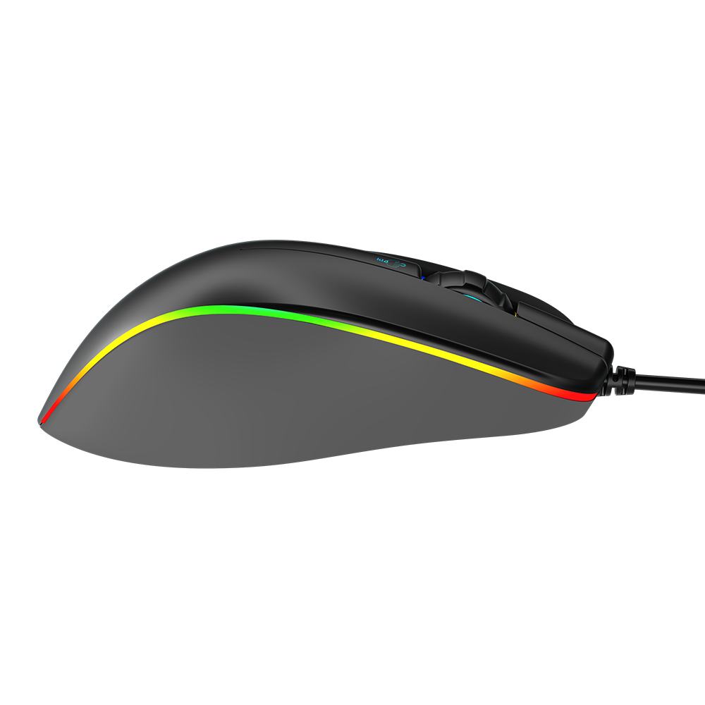 Žični USB gaming miš sa RGB osvjetljenjem MEETION GM23 crni