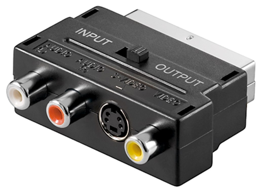 Audio adapter SCART na RCA + S-Video IN/OUT