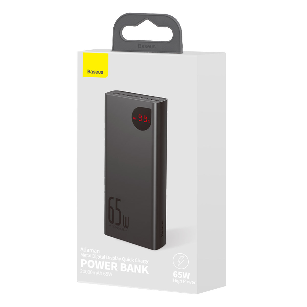 Prijenosni punjač powerbank BASEUS 20.000mAh 65W