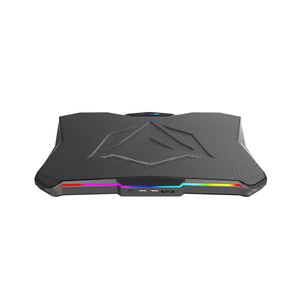 RGB rashladni stalak za laptop do 17" sa velikim ventilatorom MEETION CP4040