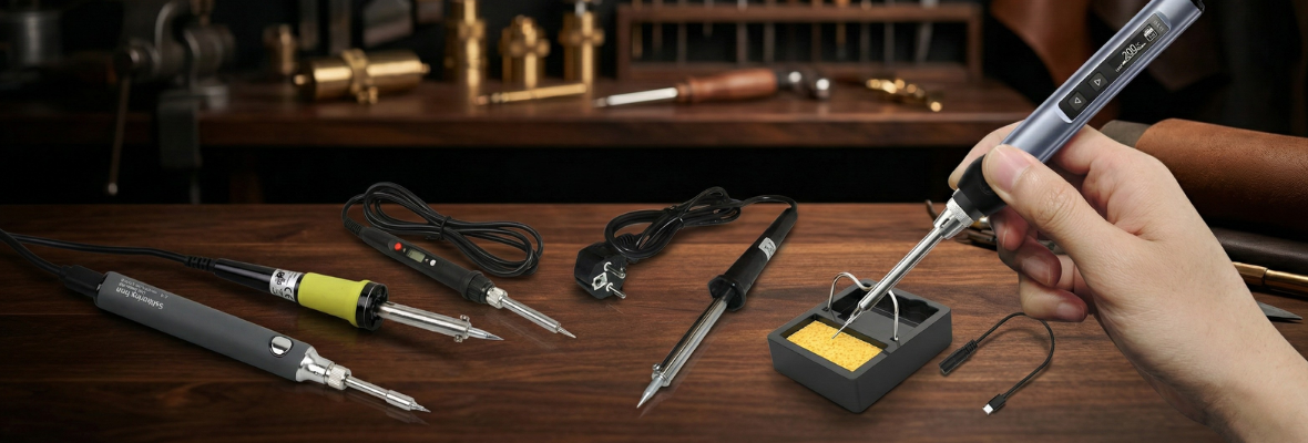 Lemilica s digitalnom regulacijom temperature i setom nastavaka za precizan rad na elektronici