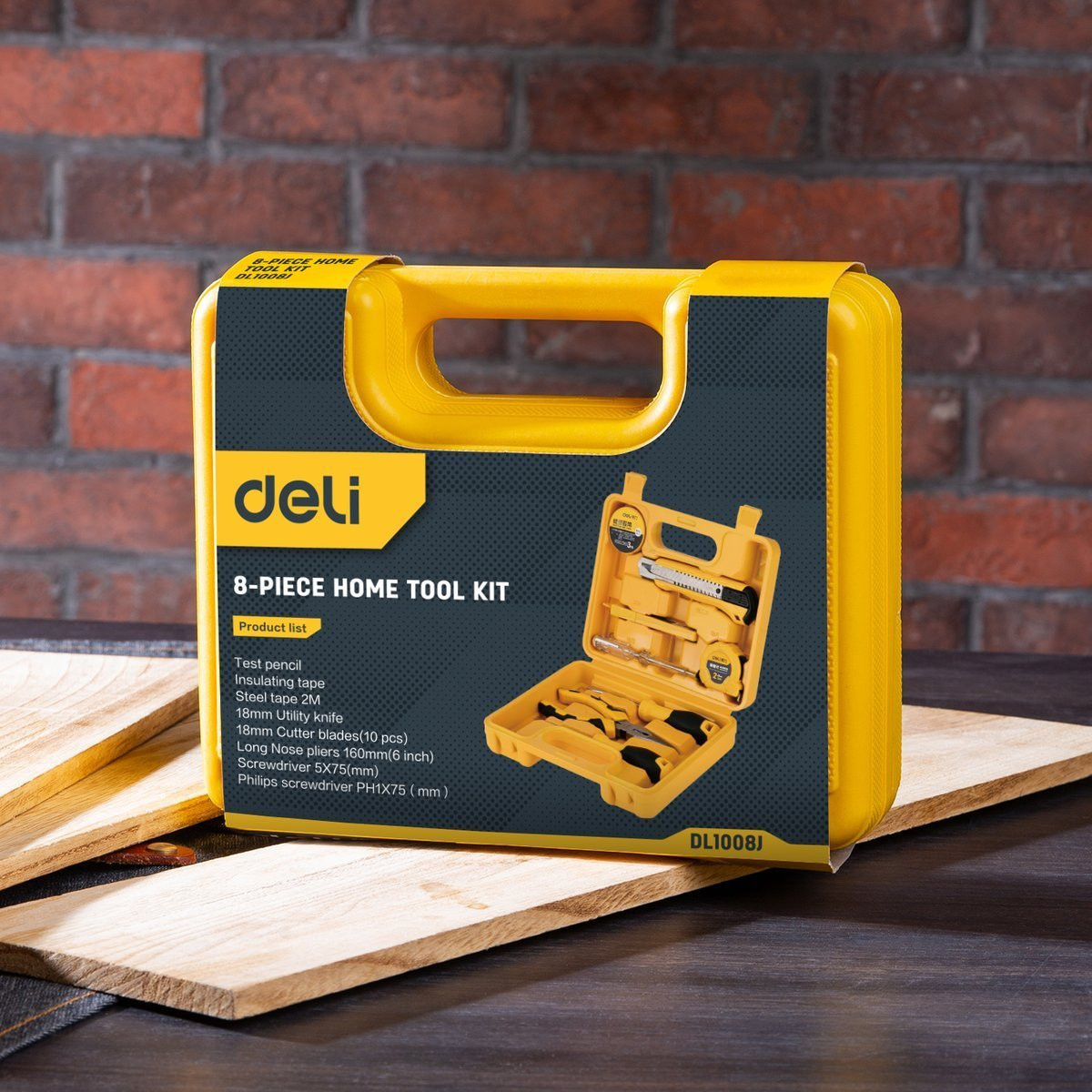 Osnovni set alata za kuću i radionicu DELI