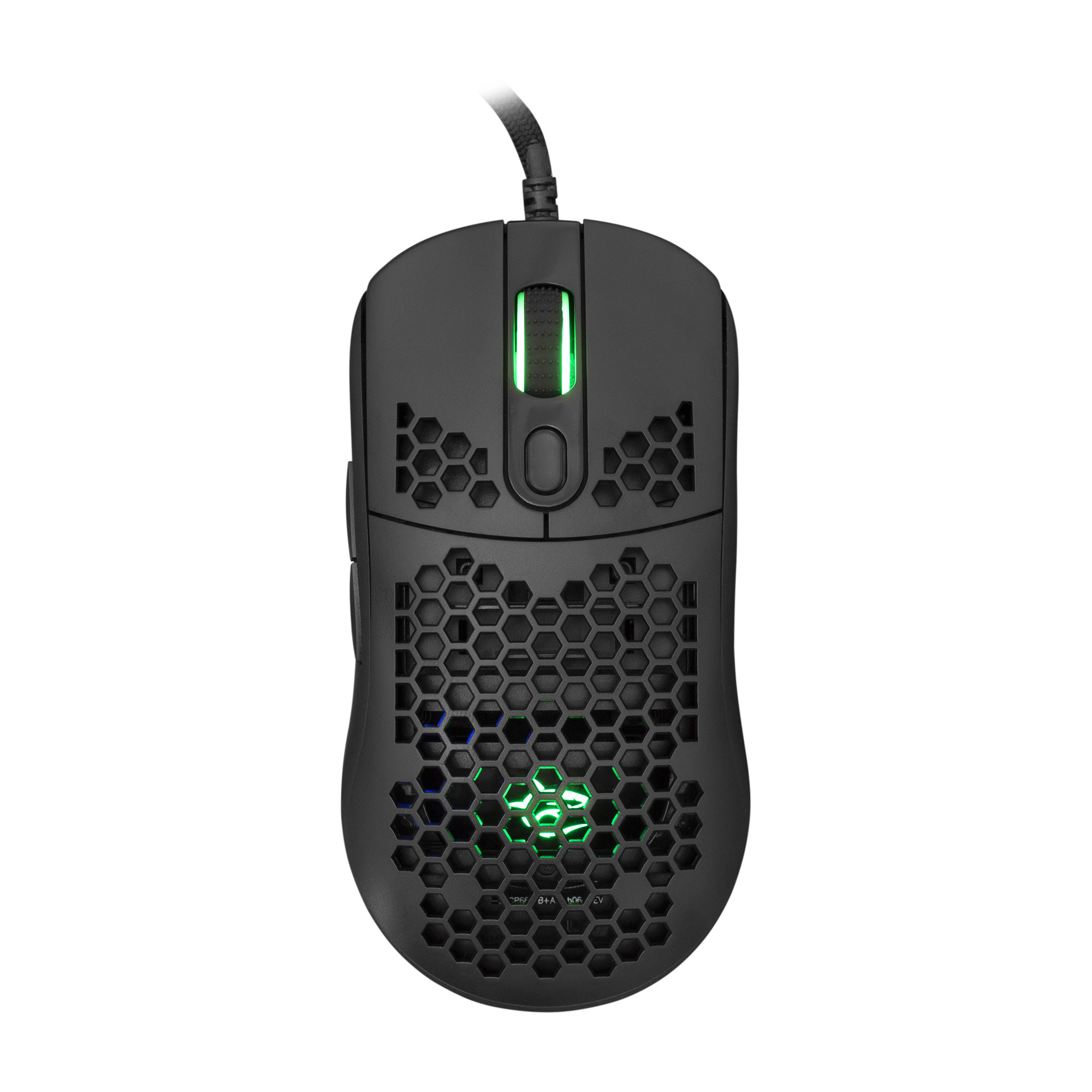 Gaming mIš WHITE SHARK GM-5007 Galahad Crni