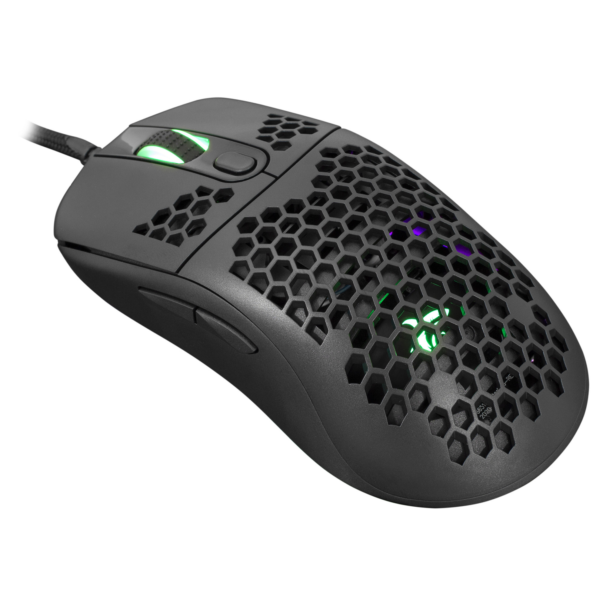 Gaming mIš WHITE SHARK GM-5007 Galahad Crni