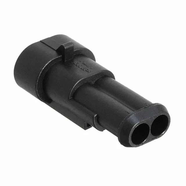Konektor sa utičnicom vodootporni 2PIN  AMP-0-0282104-1
