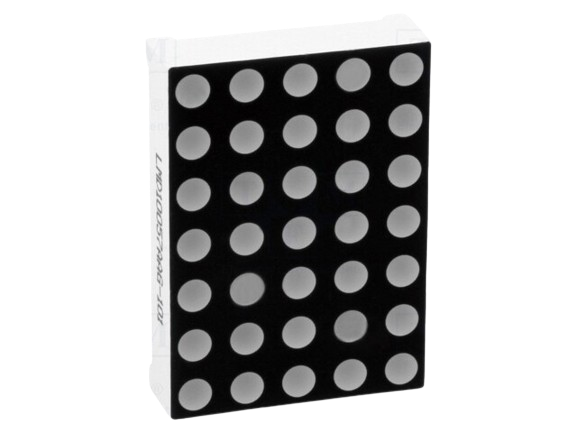 LED display 5x7-segmentni matrix
