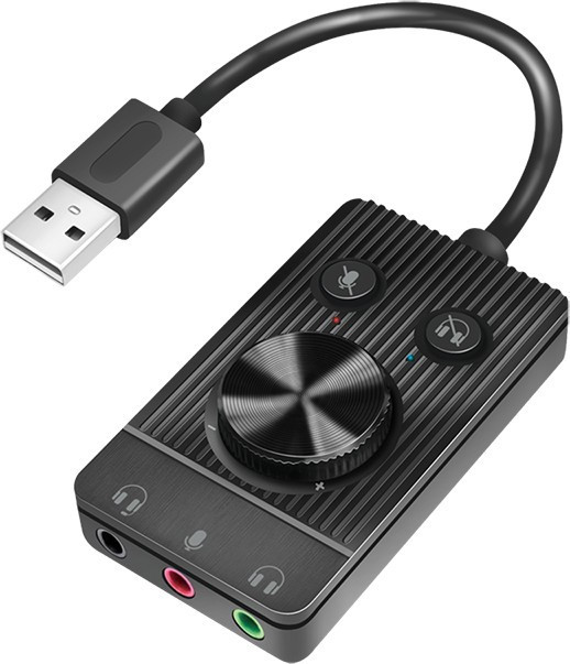 Audio zvučna kartica USB-A sa pojačalom 3x3.5mm LOGILINK