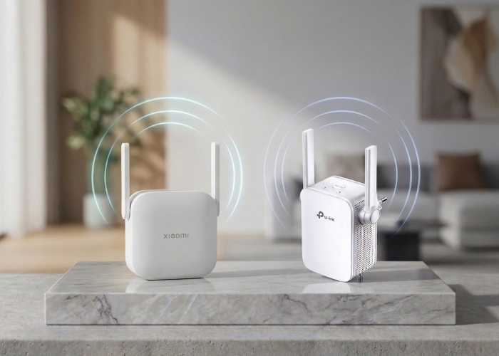 Xiaomi i TP-Link WiFi pojačivači signala koji pro&scaron;iruju bežičnu mrežu i pobolj&scaron;avaju pokrivenost interneta u domu