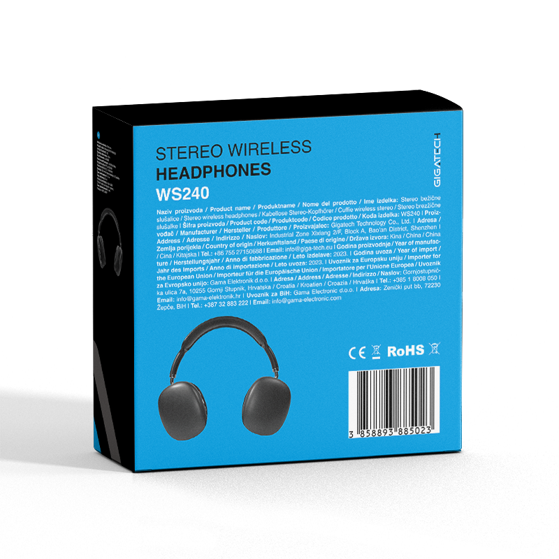 Bežične bluetooth slušalice GIGATECH WS240