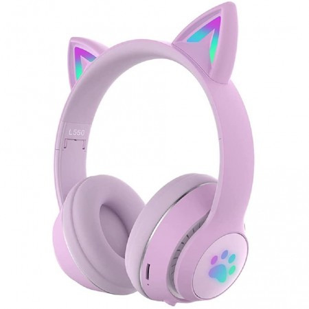 Bežične bluetooth slušalice  BORG L550 Purple