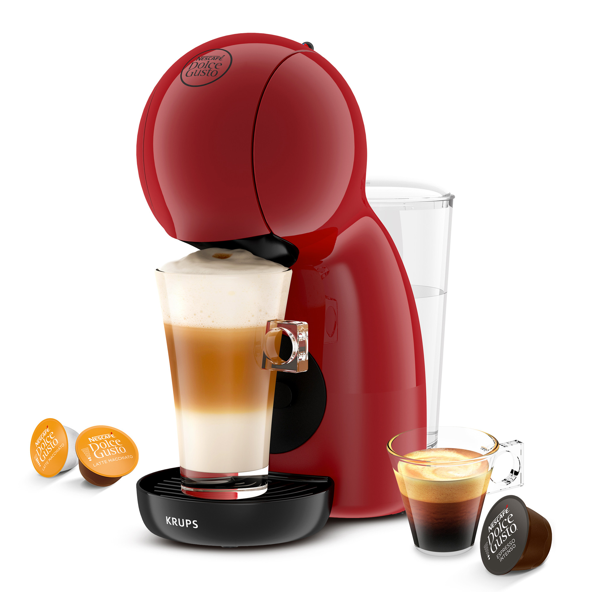 Aparat za kafu KRUPS Dolce Gusto NDG Piccolo XS KP1A0510 crveni