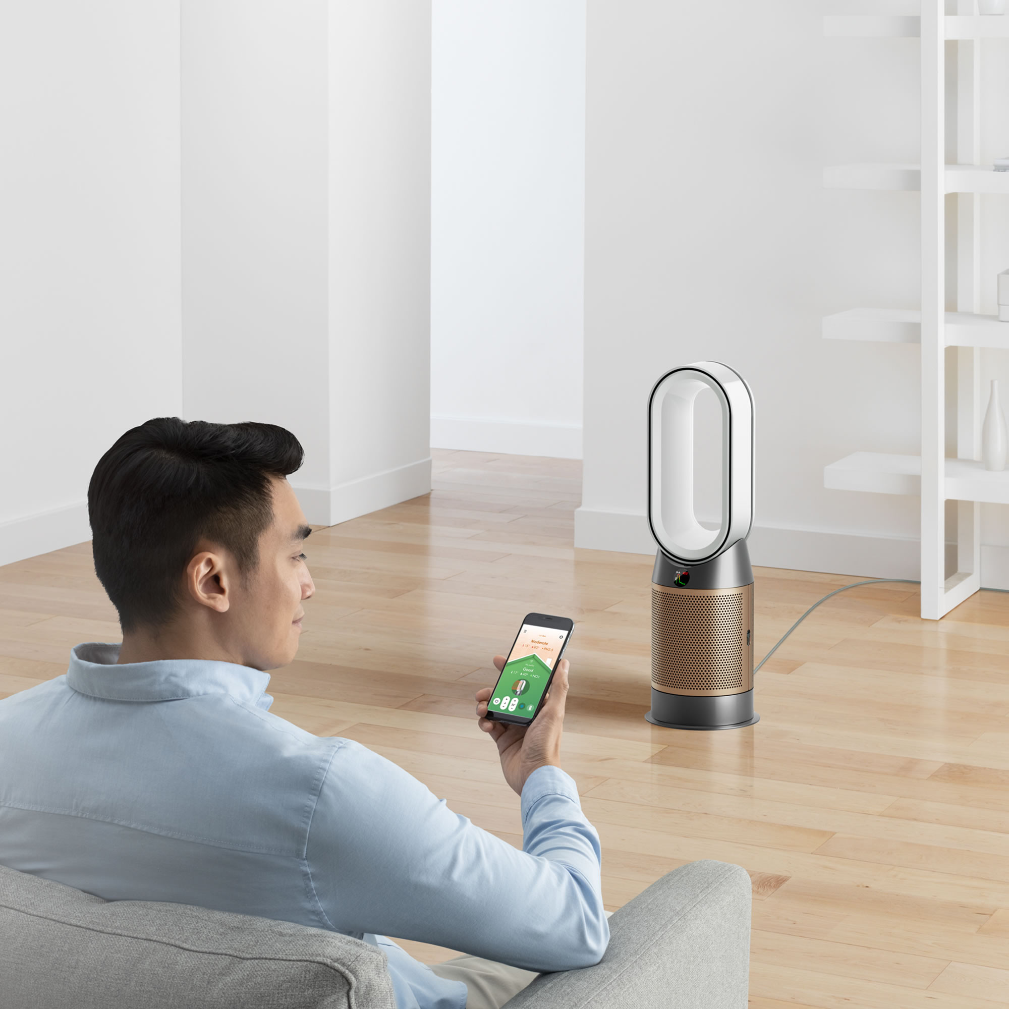 Pročišćivač Dyson Pure Hot & Cool Formaldahyde HP09 Nickel/Gold