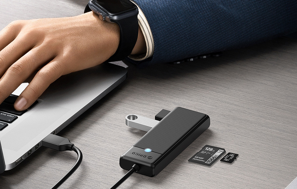 USB HUB ORICO PAPW3A 5u1 15cm