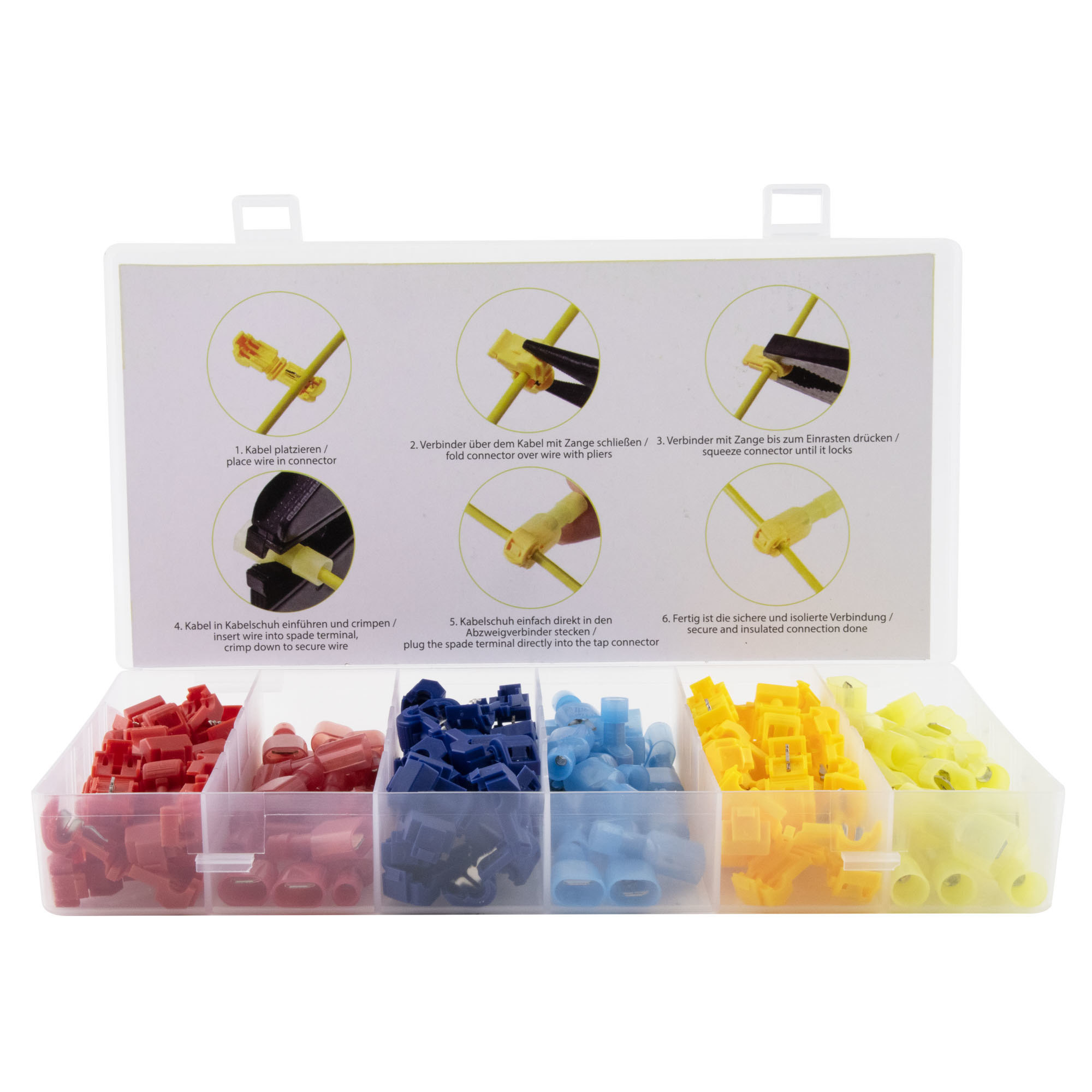 Set konektora za kablove 0.5-6mm2 SEKI