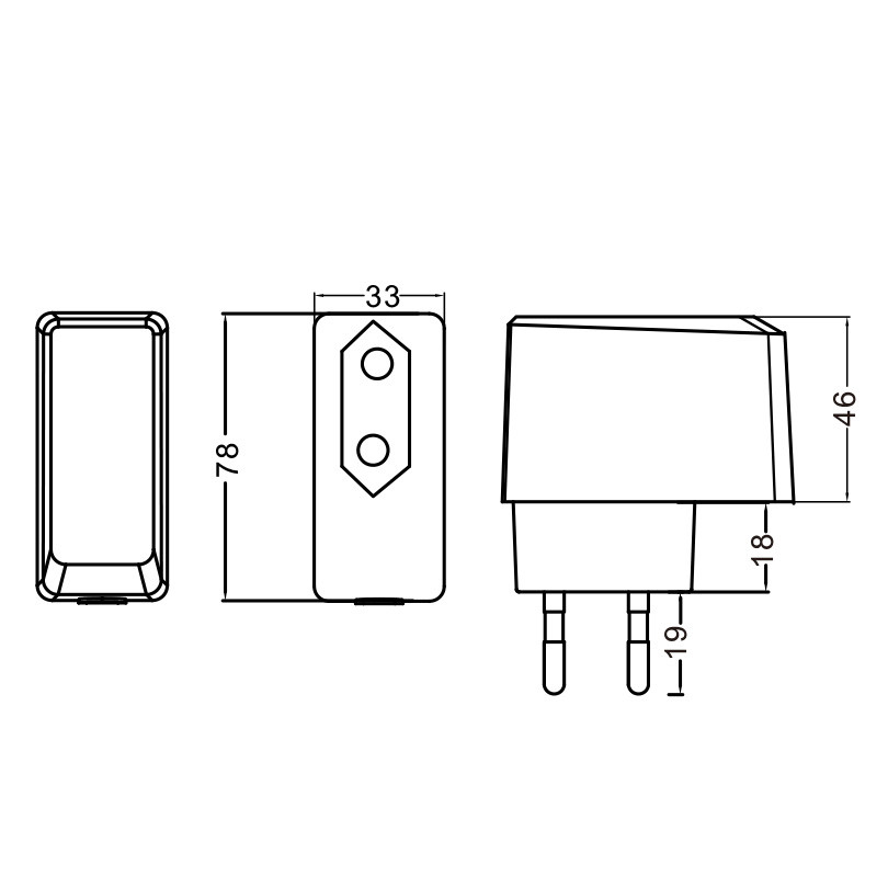 Napojni ispravljač 12V 2A 24W SEKI