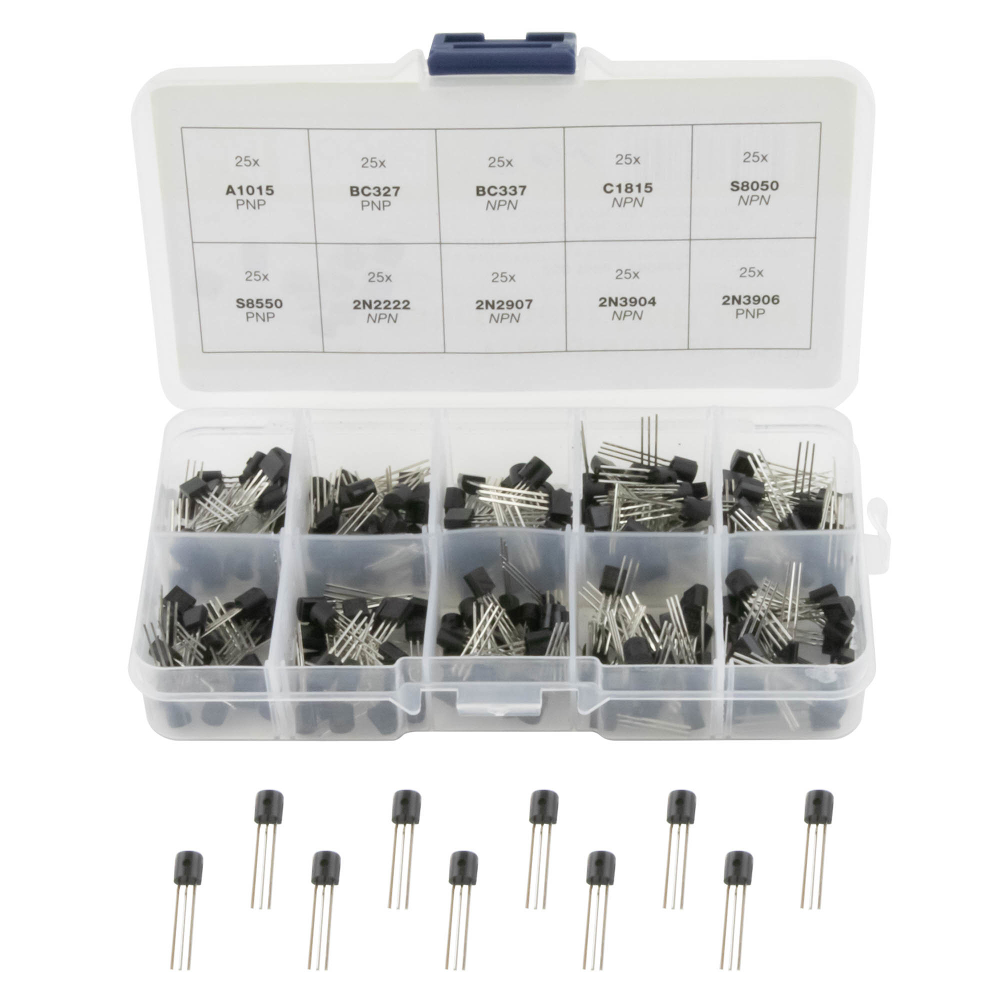 Set tranzistora PNP NPN 250 komada SEKI