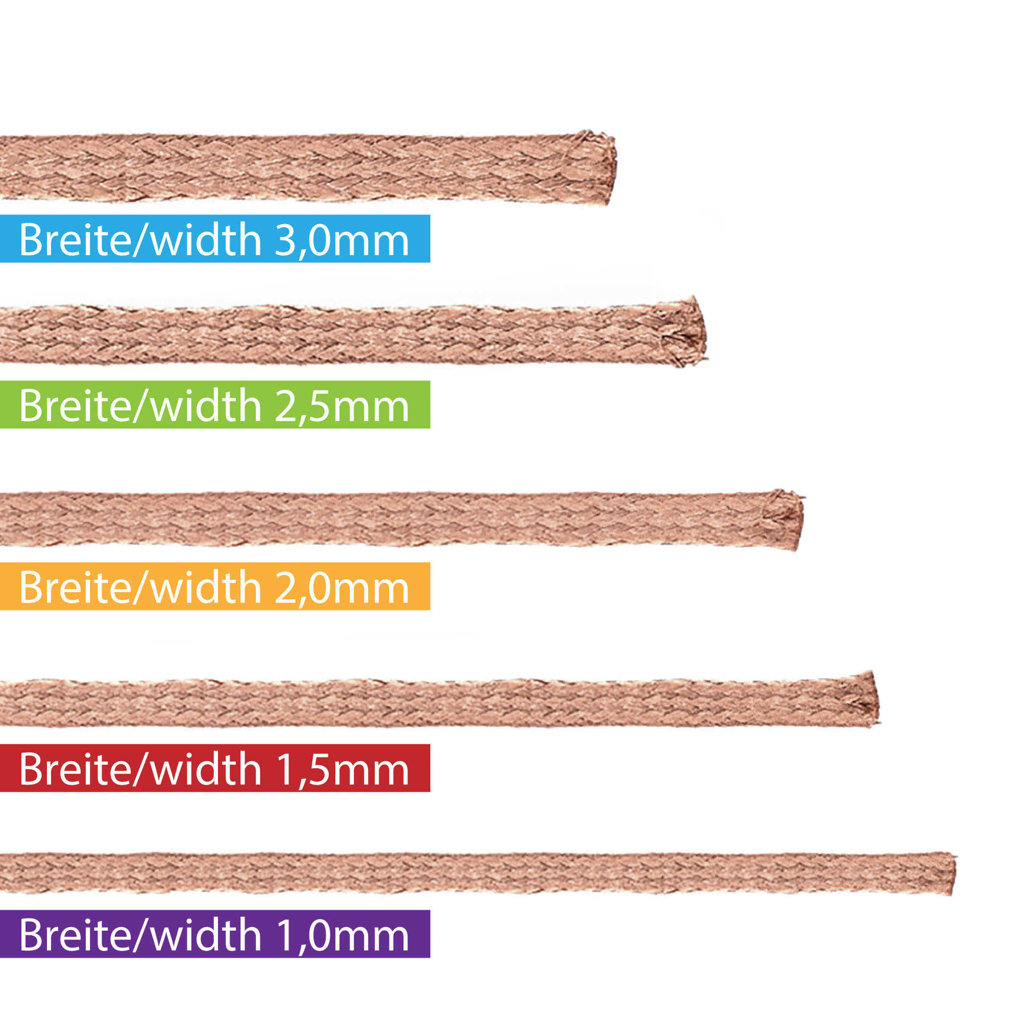 Set traka za skidanje kalaja 1-3mm 5/1 SEKI