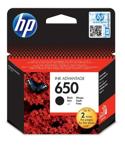 Tinta HP 650 crna CZ101AE