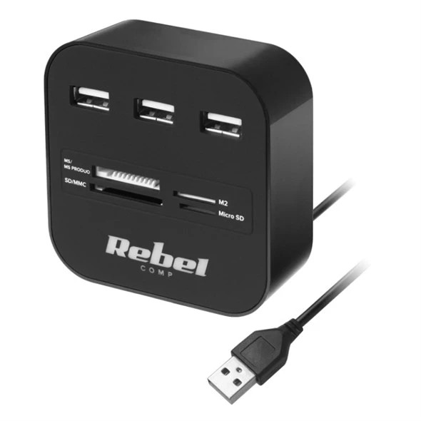 USB-C HUB REBEL 4u1 50cm