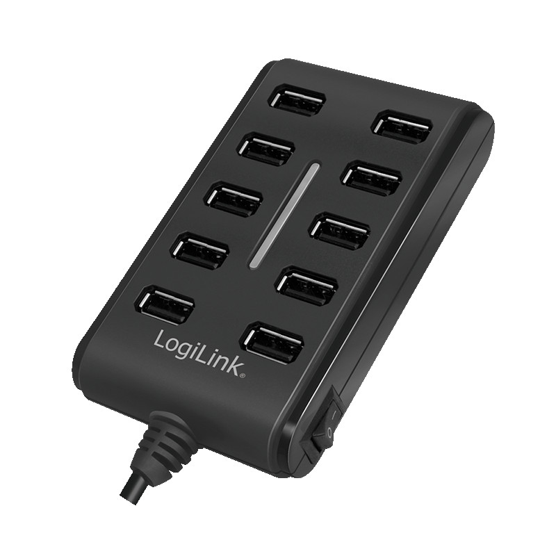 USB-A HUB sa prekidačem LOGILINK 10u1 1m