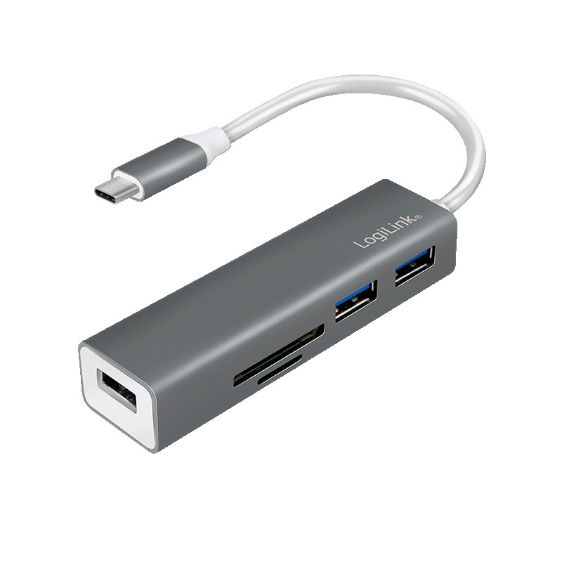 USB-C HUB LOGILINK 5u1 15cm