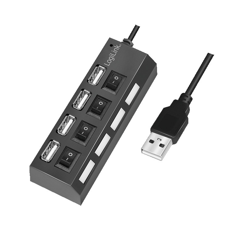 USB-A HUB sa prekidačima LOGILINK 4u1 1m