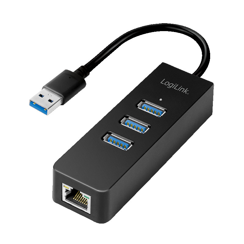 USB HUB LOGILINK 4u1 15cm