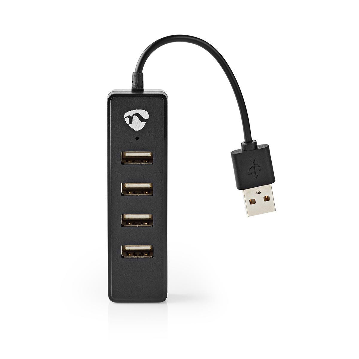 USB HUB NEDIS 4u1 10cm