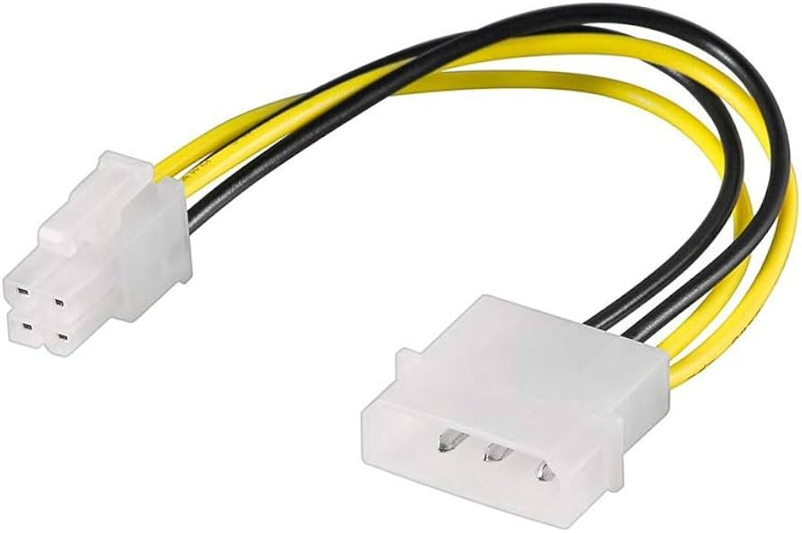 Kabal za napajanje Molex LP4 na ATX12 P4 4pin 16cm