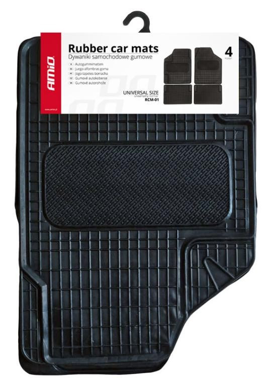 Set univerzalnih gumenih prostirki za automobil RCM-01 AMIO