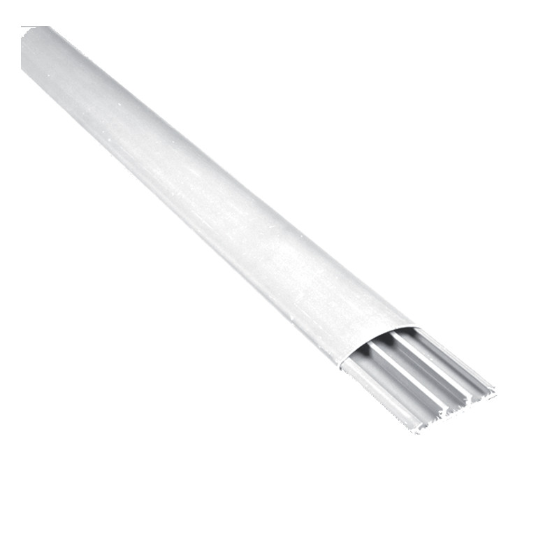 Podna plastična kanalica zaobljena 90x20mm 2m ELMARK CT2 bijela