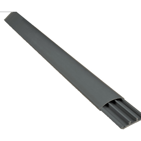 Podna plastična kanalica zaobljena 75x20mm 2m ELMARK CT2 siva