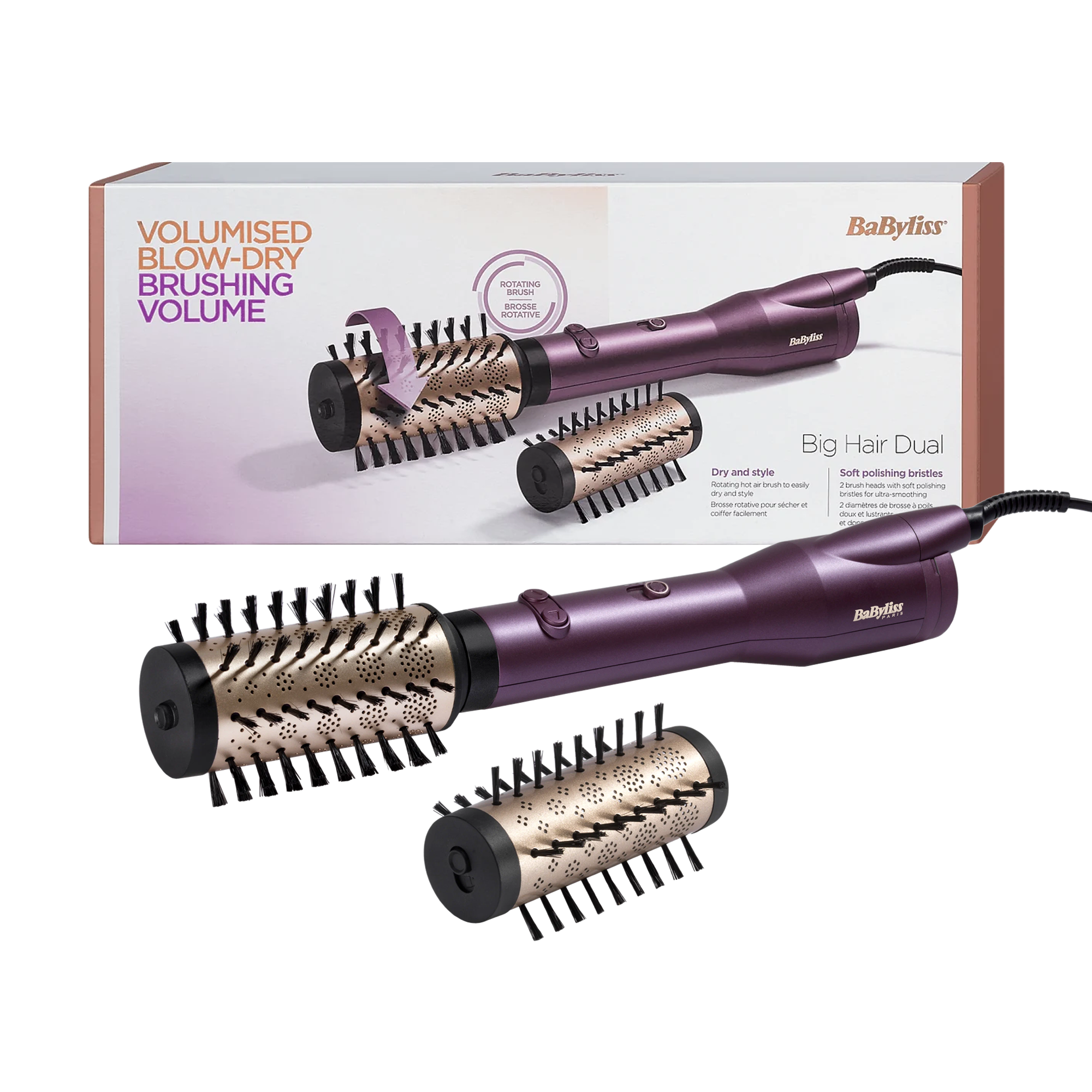 Rotirajuća četka BABYLISS AS950E 650W 2u1