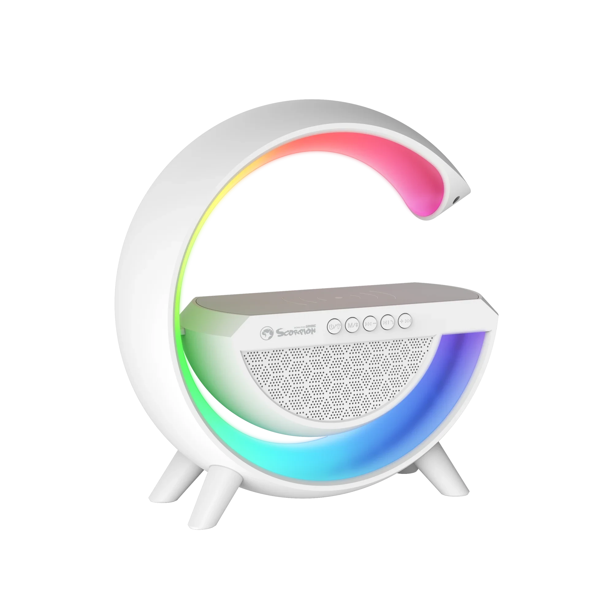 Bežični bluetooth zvučnik sa bežičnim punjačem i radiom MARVO Scorpion SG-302